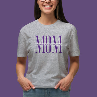 Furman Classic Mom T-Shirt - Sport Grey