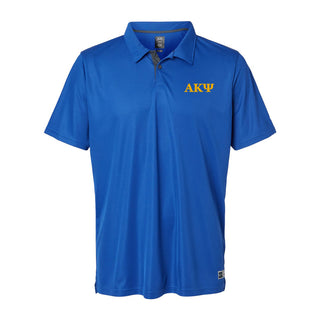 Alpha Kappa Psi Greek Letter LC Oakley Hydrolix Polo - Team Royal