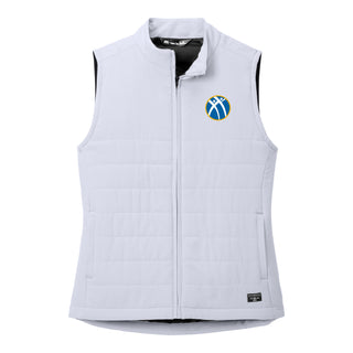 Alpha Kappa Psi Primary Logo LC Travis Mathew Women's Cold Bay Vest - Microchip Grey