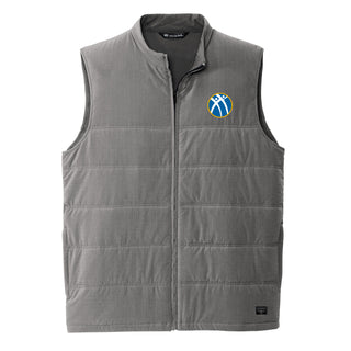 Alpha Kappa Psi Primary Logo LC Travis Mathew Cold Bay Vest - Quiet Shade Grey