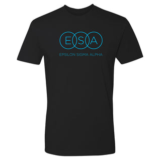 Epsilon Sigma Alpha Primary Logo NLA T-Shirt - Black
