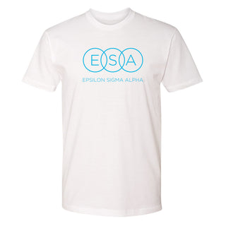 Epsilon Sigma Alpha Primary Logo NLA T-Shirt - White