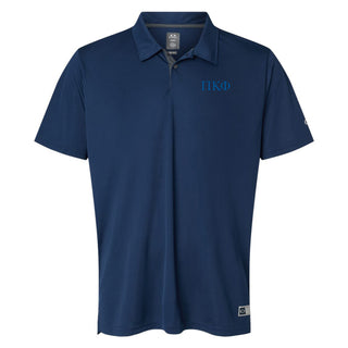 Pi Kappa Phi Greek Letter Block LC Oakley Hydrolix Polo - Team Navy