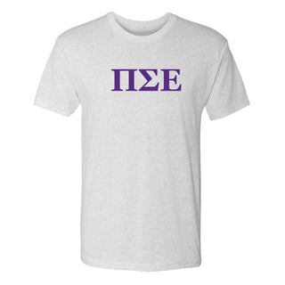 Pi Sigma Epsilon Greek Letter NLA Triblend T-Shirt