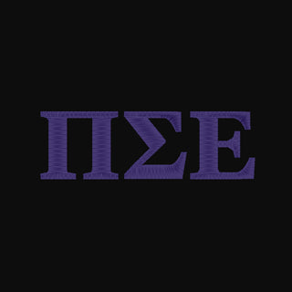 Pi Sigma Epsilon Greek Letter LC EMB Polo