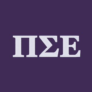 Pi Sigma Epsilon Greek Letter LC EMB Polo