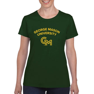 George Mason University Patriots Arch Logo Women's T-Shirt - Forest