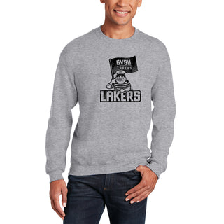 GVSU Mascot Mark Crewneck - Sport Grey