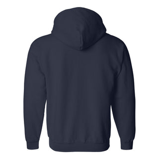 University of Illinois Fighting Illini Primary Logo Full Zip Hoodie - Navy