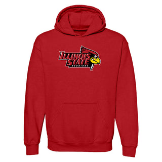 Illinois State Redbirds Primary Logo Hoodie - Red