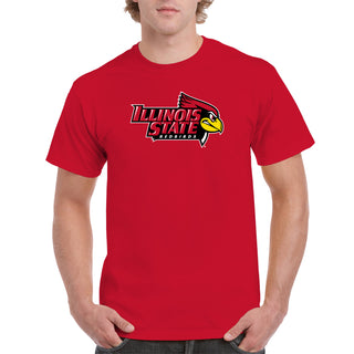 Illinois State Redbirds Primary Logo T-Shirt - Red