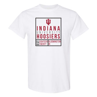 Indiana Box Label T Shirt - White