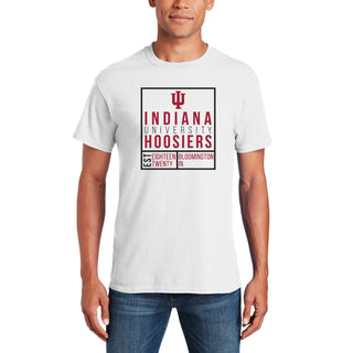 Indiana Box Label T Shirt - White