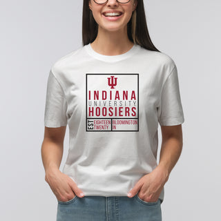 Indiana Box Label T Shirt - White