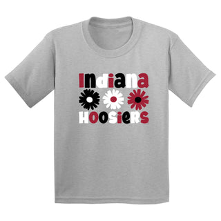 Indiana Daisy Dot Youth T-Shirt - Sport Grey