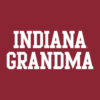 Indiana Basic Block Grandma Crewneck - Cardinal