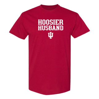 Indiana Hoosier Husband T-Shirt - Cardinal
