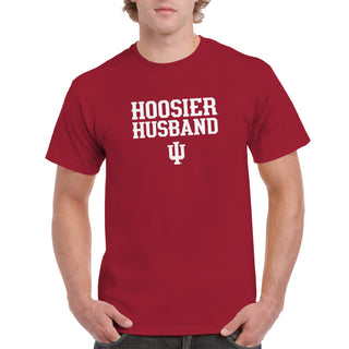 Indiana Hoosier Husband T-Shirt - Cardinal