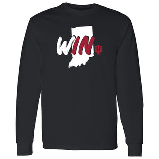 WINdiana Brush State Long Sleeve - Black