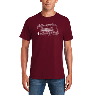 Indiana Hoosiers Simon Skjodt Assembly Hall T-Shirt - Cardinal