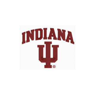 Indiana Arch Logo EMB Youth Dryblend Jersey Polo