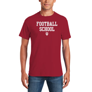 Indiana Football School T-Shirt - Cardinal
