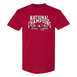Indiana 2025 Football Champions Glorious T-Shirt - Cardinal