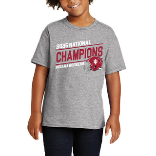Indiana 2025 Football Champions Action Play Youth T-Shirt