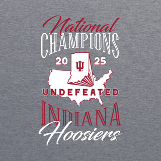 Indiana National Champions 2025 USA Triblend T-Shirt