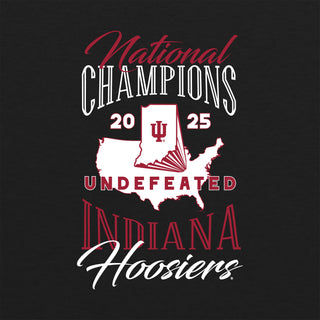 Indiana National Champions 2025 USA Triblend T-Shirt