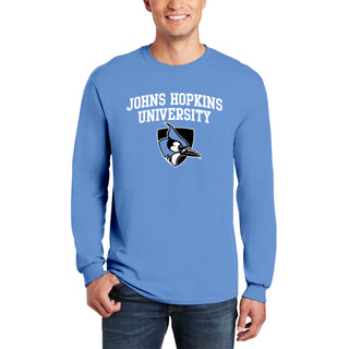 Johns Hopkins Blue Jays Arch Logo Long Sleeve