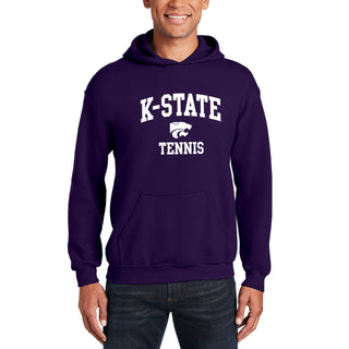 K-State Arch Logo Tennis Hoodie - Purple