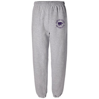 K-State Old School Circle JA BTB Sweatpants - Oxford