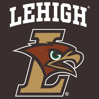 Lehigh University Mountain Hawks Arch Logo Youth T-Shirt - Dark Chocolate