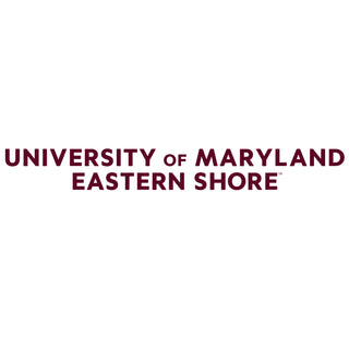 Maryland Eastern Shore Hawks Basic Block T-Shirt - White