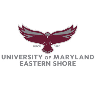 Maryland Eastern Shore Hawks Primary Logo Long Sleeve - White