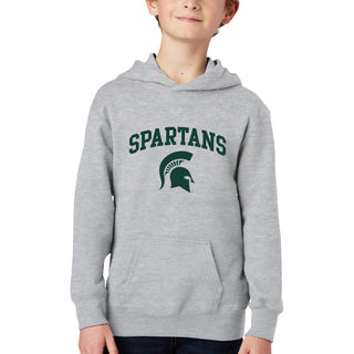 Michigan State Arch Logo Youth Hoodie