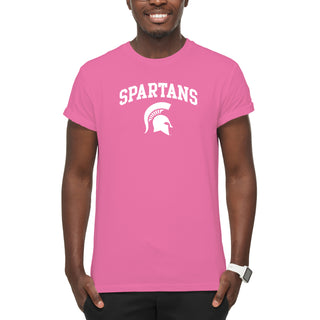 Michigan State Arch Logo T-Shirt - Azalea
