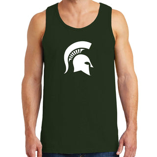 Michigan State Primary Logo Tank Top - Forest