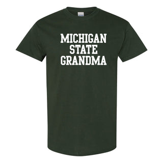MSU Basic Block Grandma T-Shirt - Forest