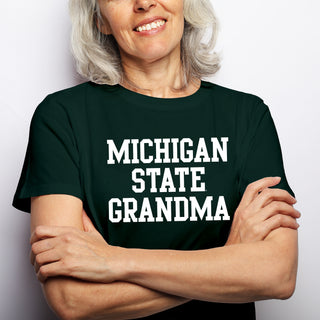 MSU Basic Block Grandma T-Shirt - Forest