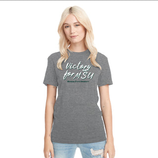 Michigan State Fight Song Script Triblend T-Shirt - Premium Heather