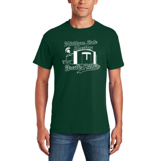 Michigan State Spartans Breslin Center T-Shirt - Forest