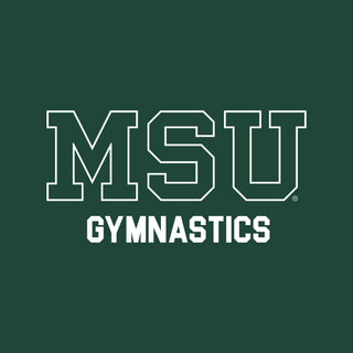 MSU Sparty Gymnastics Mascot Mark LC Zip Hoodie - Forest