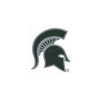 MSU Logo Outline EMB Softstyle Pique Polo