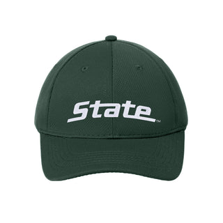 MSU Script Logo Racermesh Performance Hat