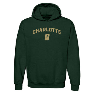UNC Charlotte Forty-Niners Arch Logo Hoodie - Forest
