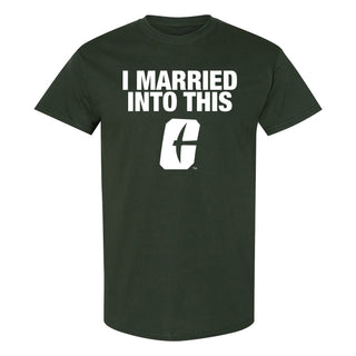 UNC Charlotte Miners I Married Into This T-Shirt - Forest