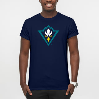 UNC Wilmington Seahawks Primary Logo T Shirt - Navy