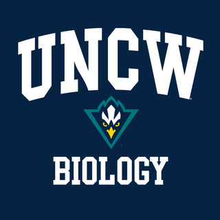 Wilmington Seahawks Arch Logo Biology T-Shirt - Navy